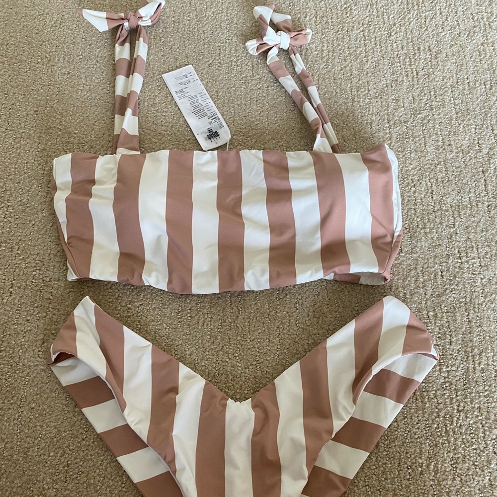 Billabong striped bikini